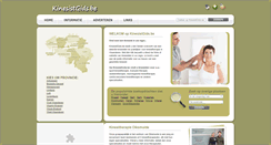 Desktop Screenshot of kinesistgids.be